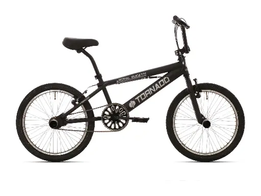 [Freestyle-32] Freestyle BMX  Mat zwart - Zwarte banden